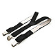 Подтяжки Gofin мужские черные в узор Y образные 4 см PBM-19014