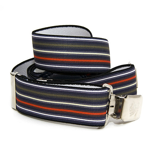 Подтяжки Gofin мужские цветные в полоски Y образные 4 см PBM-19022