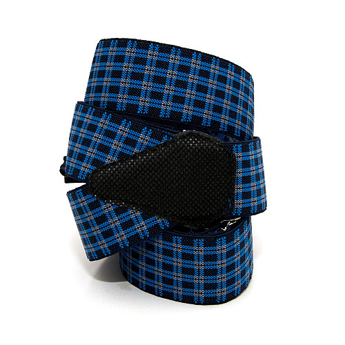 Підтяжки Gofin сині в клітку Y образні 3,5 см PBM-19029