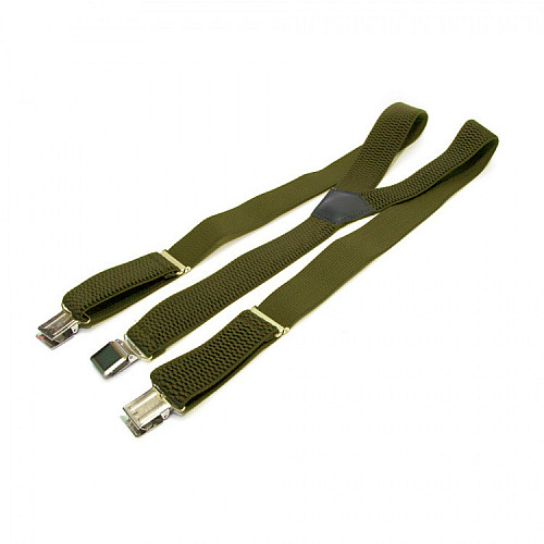 Підтяжки Gofin кольору хакі 4 см PBP-4679
