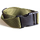 Текстильний-тканинний ремінь хакі 4 см на зажим-фастекс RGN-2239