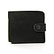 Кошелек Gofin кожаный мужской черный SKF-24000