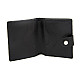 Шкіряний чорний міні гаманець Gofin SKF-24002