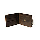Темно-коричневый кожаный мужской кошелек Gofin SKG-10004