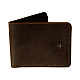 Темно-коричневый кожаный мужской кошелек Gofin SKG-10004