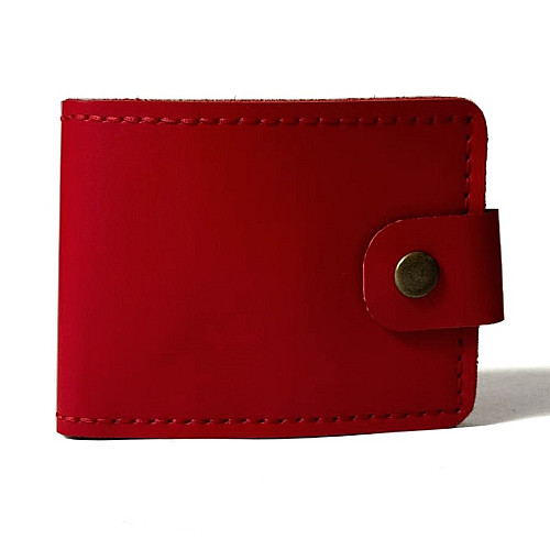 Красный кожаный мужской кошелек Gofin SKG-10005