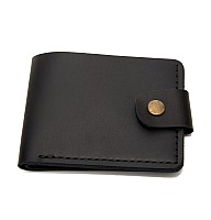 Черный кожаный мужской кошелек Gofin SKG-10006