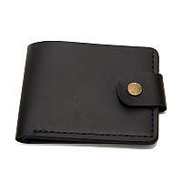 Черный кожаный мужской кошелек Gofin SKG-10006