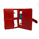 Шкіряне чоловіче портмоне Gofin червоне SKG-10010