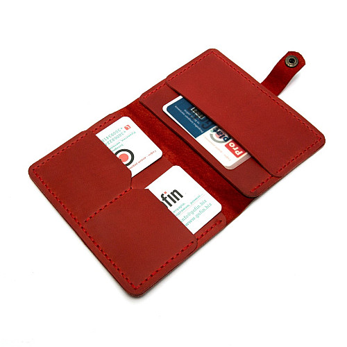 Червона обкладинка для документів Gofin SKG-10011