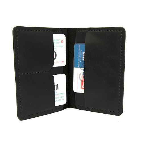 Чорна обкладинка для документів Gofin SKG-10012