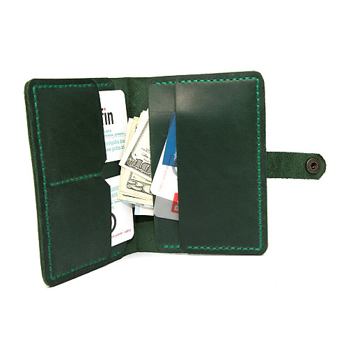 Зелена обкладинка для документів Gofin SKG-10014