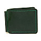Зеленый кожаный зажым для денег Gofin SKG-10017