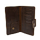 Чоловіче шкіряне коричневе портмоне Gofin SKG-10018
