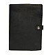 Кожаная обложка на блокнот А5 черная Gofin SKG-10020