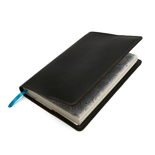 Кожаная обложка на блокнот А5 коричневая Gofin SKG-10021