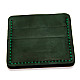 Кожаное зеленое портмоне-кард кейс Gofin SKG-10025
