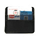 Шкіряне чорне портмоне-кард кейс Gofin SKG-10027