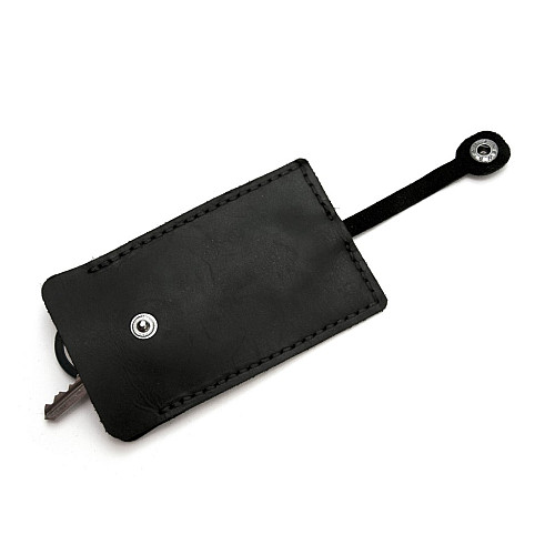 Черная кожаная ключница Gofin SKG-10041