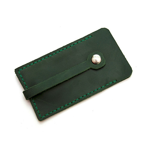 Зеленая кожаная ключница Gofin SKG-10043