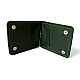 Зелений шкіряний зажим для грошей на магніт Gofin SKG-10046
