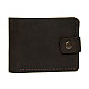 Темно-коричневий шкіряний чоловічий гаманець Gofin SKG-10050
