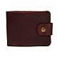 Бордовий шкіряний чоловічий гаманець Gofin SKG-10053