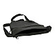 Сумка шкіряна Gofin чорна на плече 20,5х19,5 см SMK-20002