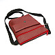Сумка шкіряна Gofin червона на плече SMK-20003