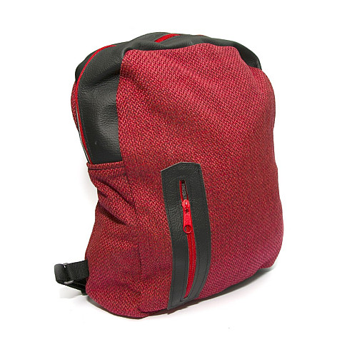 Червоний тканинний рюкзак Gofin SMR-22023