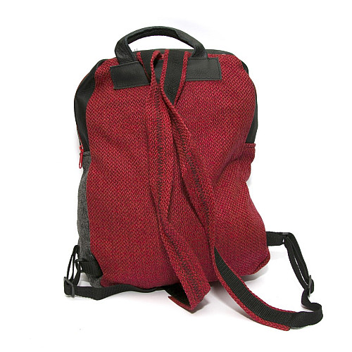 Червоний тканинний рюкзак Gofin SMR-22023