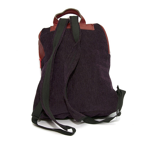 Червоно-фіолетовий тканинний рюкзак Gofin SMR-22027