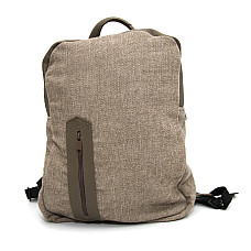 Тканевый рюкзак Gofin коричнево-бежевый SMR-22034