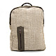 Тканинний бежевий рюкзак Gofin SMR-22035
