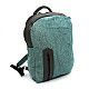 Тканевый рюкзак Gofin бирюзовый SMR-22036