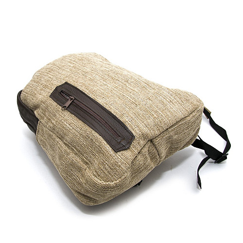 Бежевый тканевый рюкзак Gofin SMR-22037