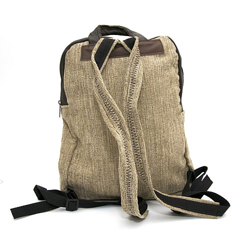 Бежевый тканевый рюкзак Gofin SMR-22037