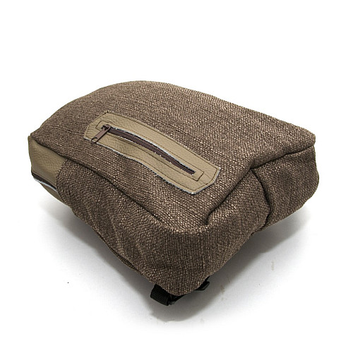 Тканевый коричневый рюкзак Gofin SMR-22039