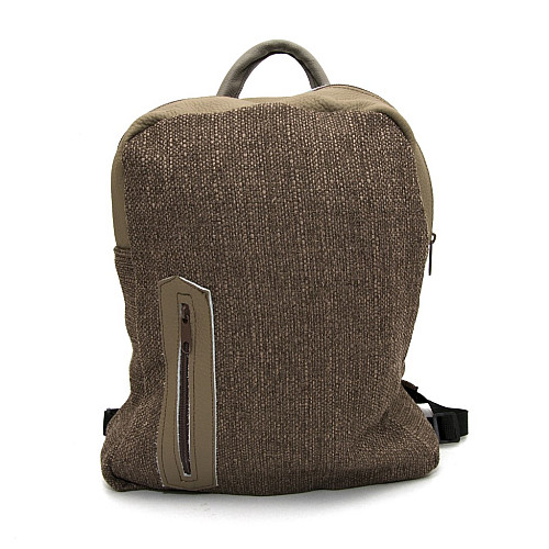 Тканевый коричневый рюкзак Gofin SMR-22039
