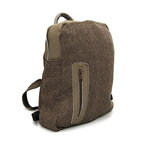 Тканевый коричневый рюкзак Gofin SMR-22039