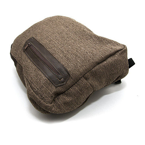 Тканевый коричневый рюкзак Gofin SMR-22050