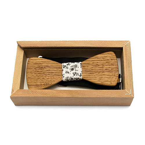 Деревянная галстук бабочка BTD-0309