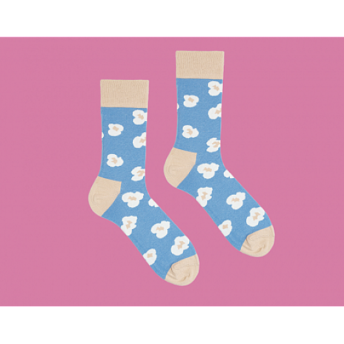 Носки FLICKS голубые SIN-1745