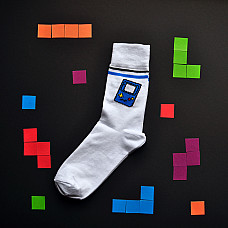 Белые носки "BIMO" SOB-2014