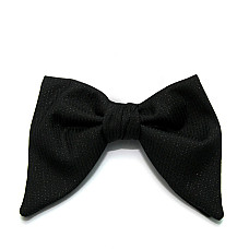 Елитная черная галстук бабочка Zara BZR-9001