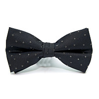 Галстук бабочка Zara темно-синяя со звездочками BZR-9007