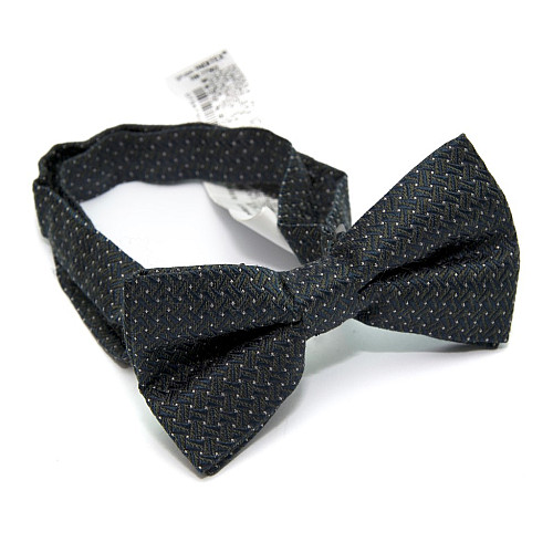 Галстук бабочка Zara синяя с зеленым BZR-9017