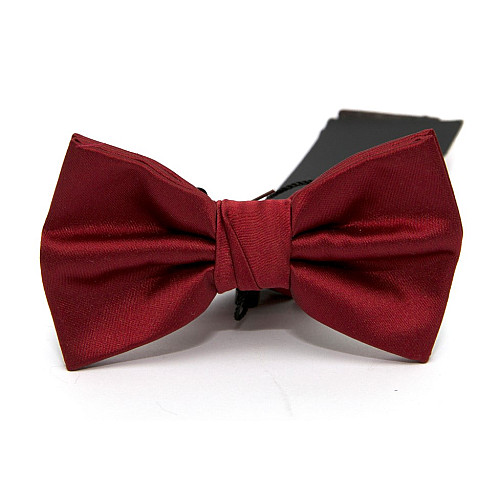 Галстук бабочка Zara вишневая BZR-9025