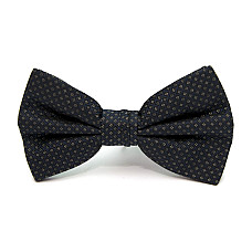 Галстук бабочка Zara синяя в ромбики BZR-9028