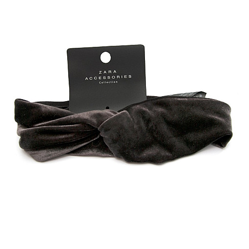 Жіноча хустка Zara в сіро коричневий перелив GSP-1418